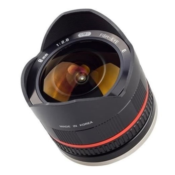 Samyang 8mm F2.8 Sony E Fisheye Lens Svart SAM8