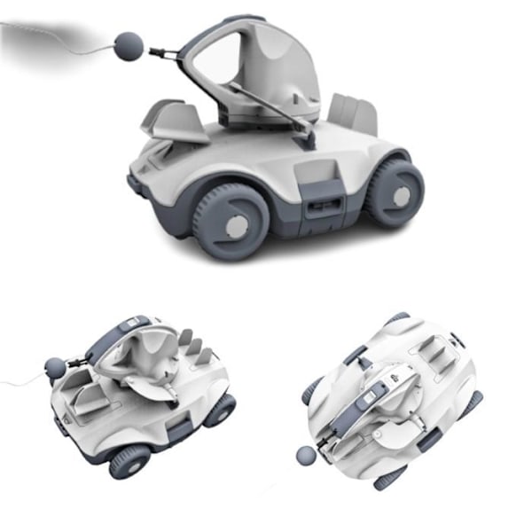 Manga X poolrobot - KOKIDO - Trådlös - Laddningsbar - Botten - Grå - Asymmetrisk Grå