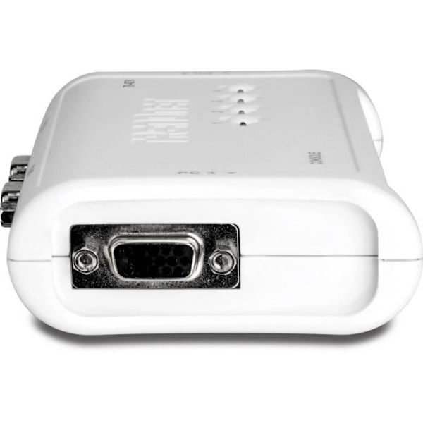 TRENDnet TK-407K KVM 4 USB VGA-portar + 4 kablar