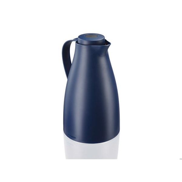 Isolerad kanna 1L Leifheit Harmonic 28544, Termos för kaffe och te 100% tät och utan BPA, 24 timmar värmebevarande, blå