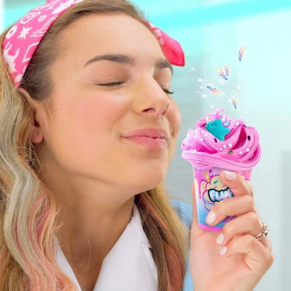 SO DIY So Slime Fluffy - Set med 3 doftande Fluffy Slime Shakers - Upptäck en ny slime-struktur! - SSC 101 - 6 år och äldre Flerfärgad