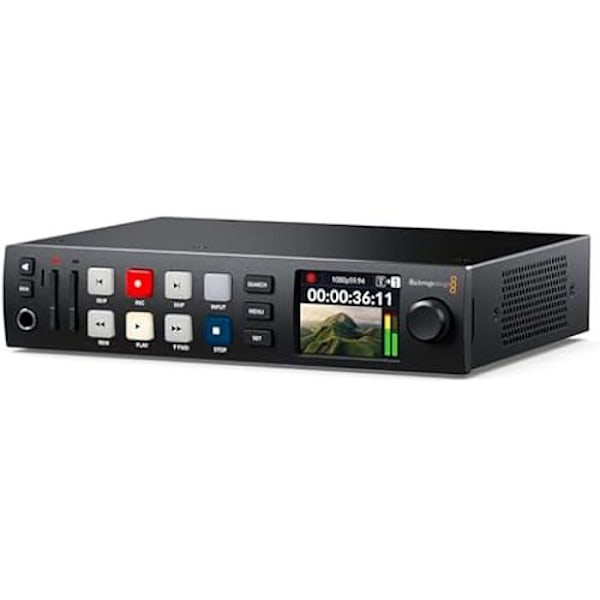 Blackmagic Design HyperDeck Studio HD Plus Studio-Recorder Svart