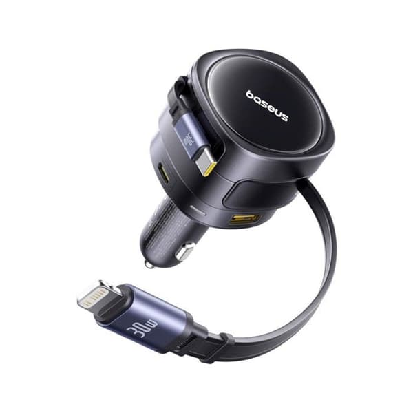 Baseus Enjoyment Max 90W USB-C + Lightning Tändare Blå Blå