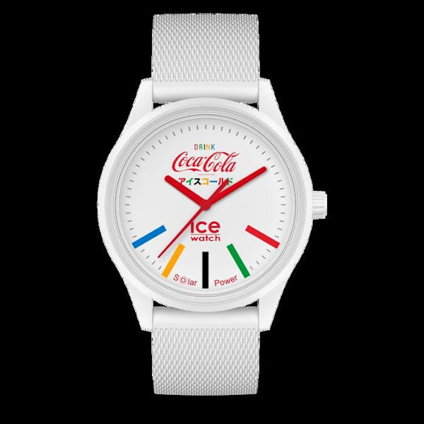 Klocka - Ice Watch - 019619 - Kvarts - Analog - Vit silikon 21 cm Vit