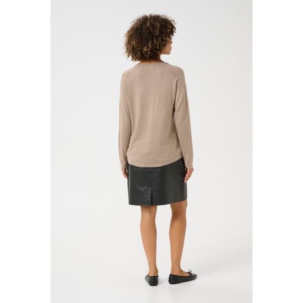 Pullover dam CULTURE Annemarie Solid dune melange XL