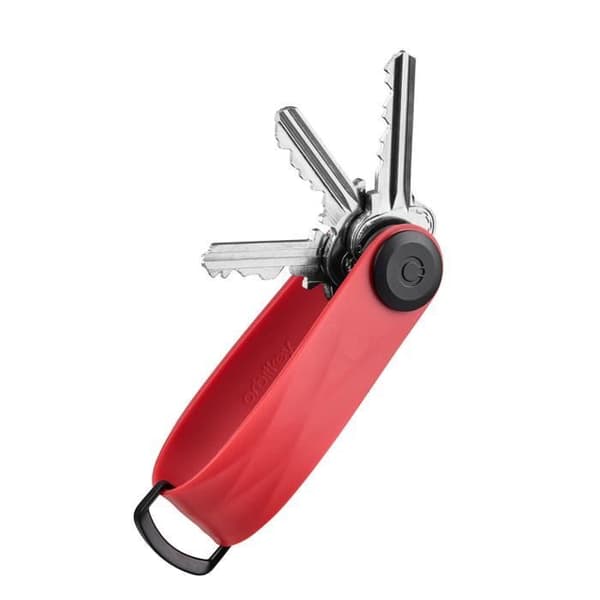 Nyckelorganisatör - Ruby Orbitkey - Förhindrar klirrandet - 2 till 7 nycklar - Hållbart TPU-material Rubin