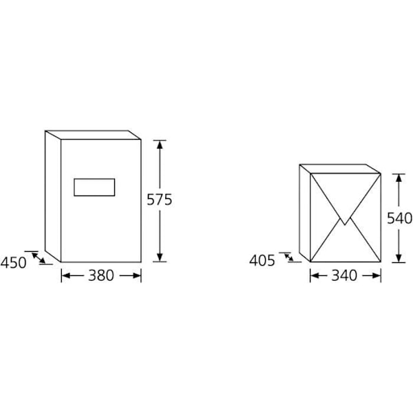 BURG-WÄCHTER Postlåda för paket eBoxx 98L E 635 ANT Antracit sim. RAL 7016