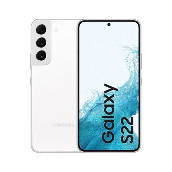 Samsung Galaxy S22 SM-S901B. Skärmstorlek: 15,5 cm (6,1"), Skärmupplösning: 2340 x 1080 pixlar, Skärmtyp: Dynamisk Vit