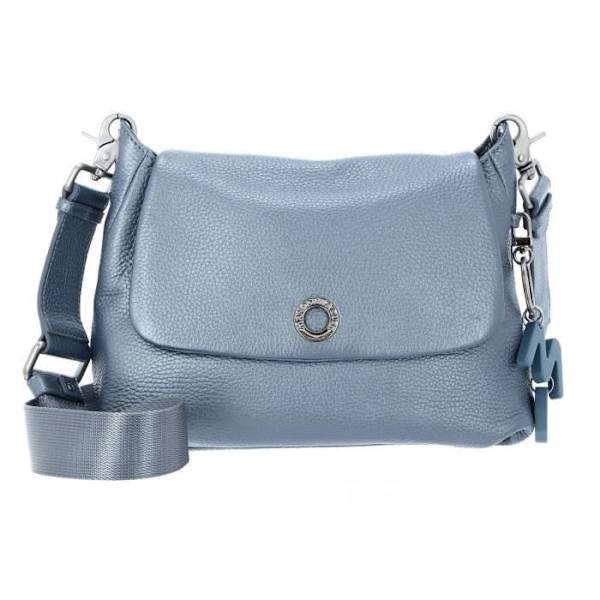 Axelväska - MANDARINA DUCK - Mellow Lux - Silver - 27x18x7 cm - Dam Pengar