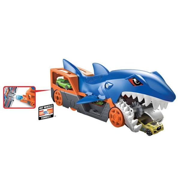 Hot Wheels - Shark Transporter - Circuit / Liten bil - Från 4 år GVG36 Flerfärgad
