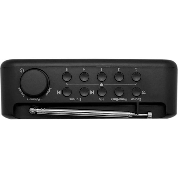 Radio Pure Elan One2 Bomull Vit Svart