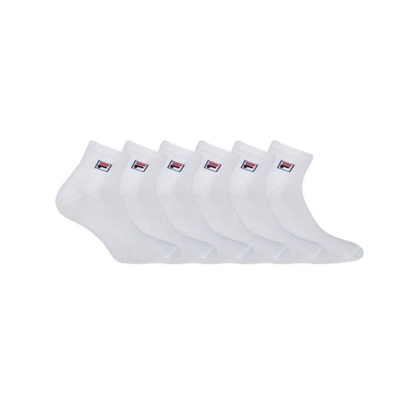 Fila Strumpor Herr, Strumpa Herr (6-pack) - Vit Vit 43/46