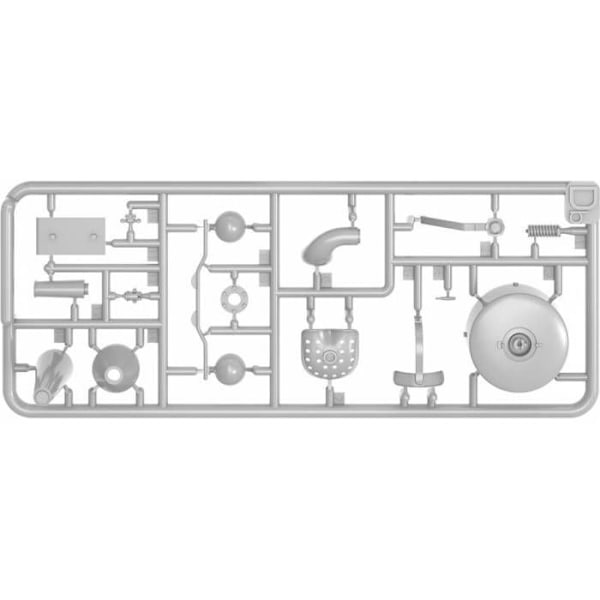 MiniArt - Modell tysk jordbrukstraktor D8500 Mod. 1938 Miniart 24001 1/24:e modell Char Promo - Ref: 13538