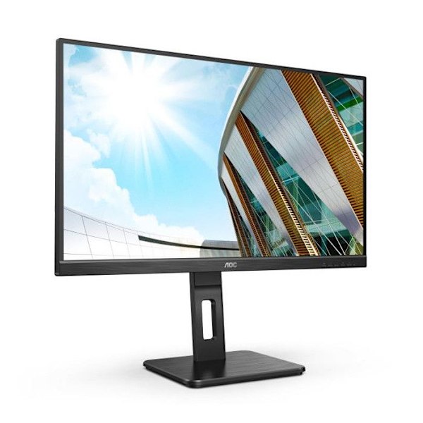 PC-skärm 27" - AOC - U27P2 - 4K Ultra HD - IPS - Svart