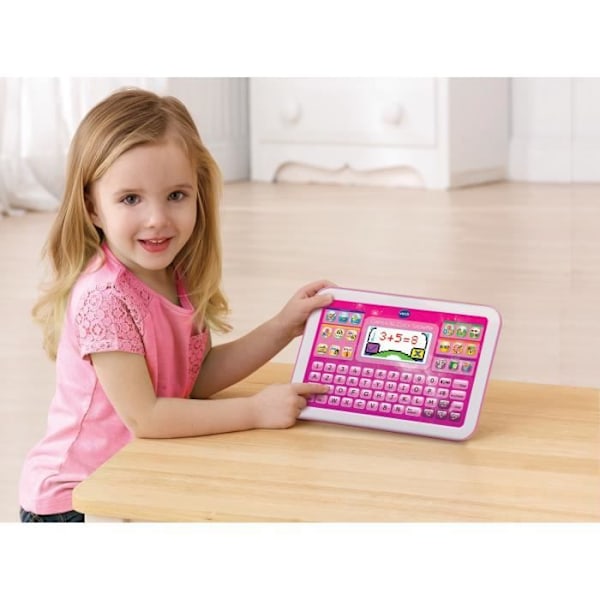 VTECH Genius XL Color Pink Educational Tablet - 60 aktiviteter - Tjej 4 till 7 år Rosa