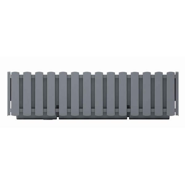 Hängande plantering balkong Blomkruka 58cm Big Boardee Fencycase Grå