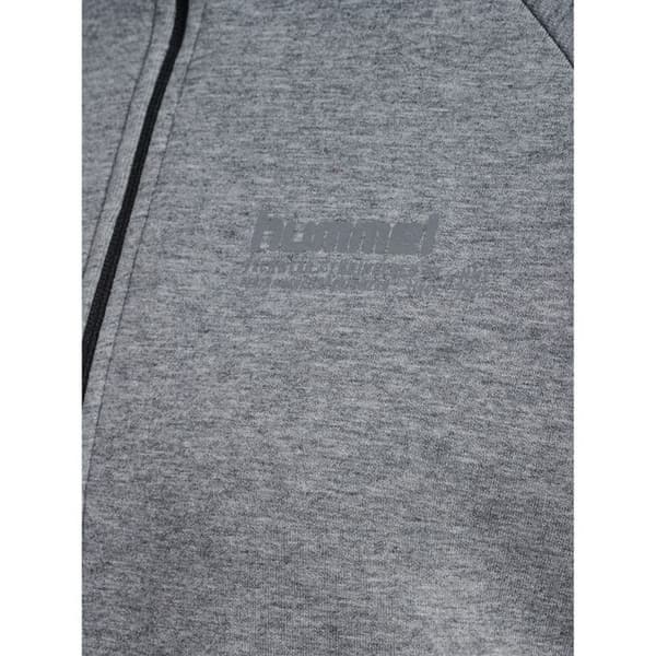 Sweatshirt 1/2 zip dam Hummel Tech gråmelerad jag