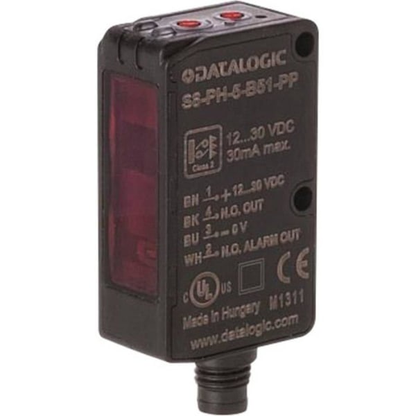 Datalogic - 950801240 - Reflexions-Lichttaster S8-PR-5-C01-PP hellschaltend, dunkelschaltend 10 - 30 V/DC 1 St. ()