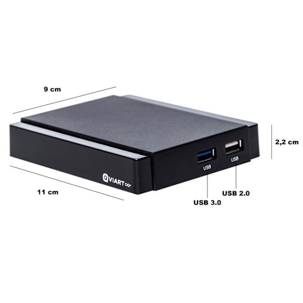 Multimedia mottagare 4K - QVIART - OGA - Android 9 - UHD 2160p - Bluetooth 5.1