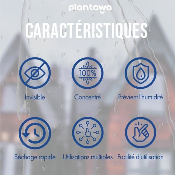 Impermeabiliserande Plantawa - W02593-1 Vit