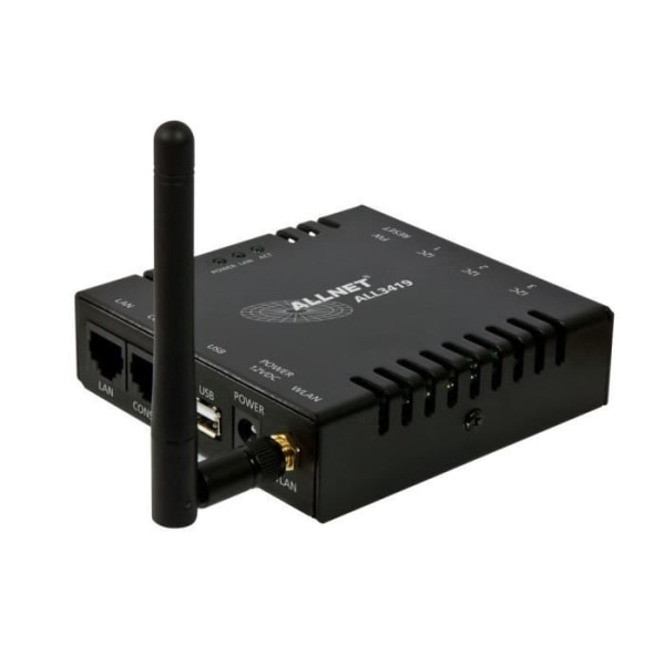 ALLNET ALL3419, trådbundet och trådlöst, Fast Ethernet, IEEE 802.11b, IEEE 802.11g, IEEE 802.