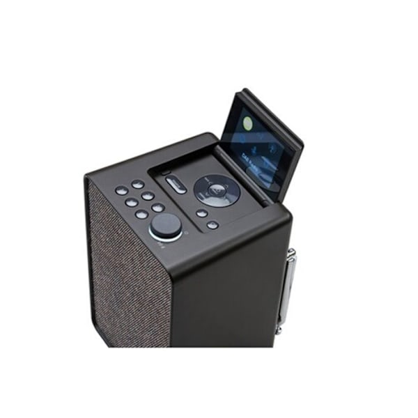 Kompakt radio - PURE - Evoke Spot Black - DAB+/FM/Internet, Bluetooth Svart