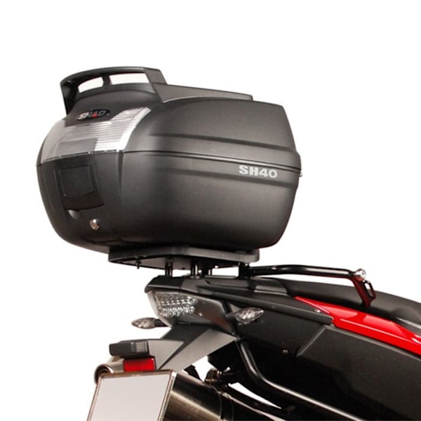 Motorcykel toppfodral Shad SH40 Black Cargo - 40L - Lås - Motorcykel Råsvart