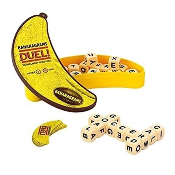 ASMODEE BAND0002 BANANAGRAMS DUELL FAMILJESPEL PÅ TYSKA