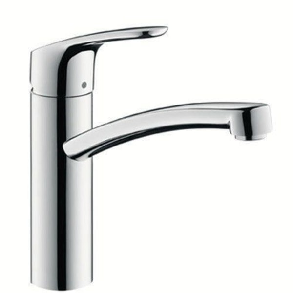 Hansgrohe Engreppsblandare E2 Focus fast pip, för öppen varmvattenberedare under diskbänk. 31804000