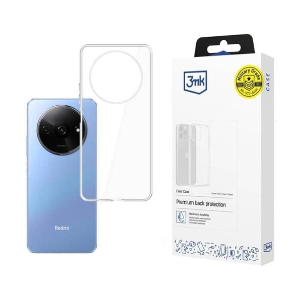 Coque Clear Case 3MK Xiaomi Redmi A3 Transparent