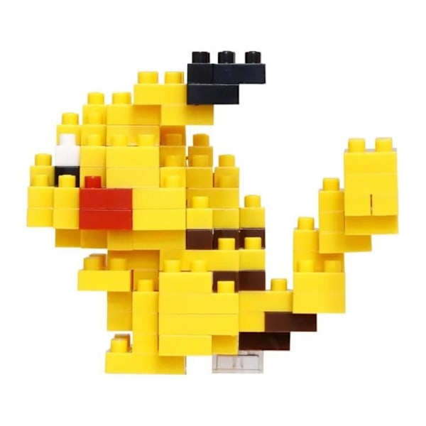 Nanoblock Toy Nbpm001 Nb - Pikachu - Pokemon Building Kit Flerfärgad