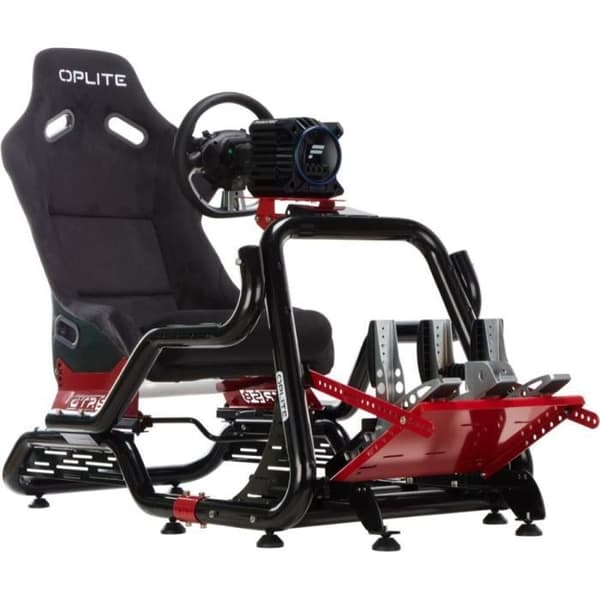 Racing simuleringscockpit - OPLITE - GTR S8 Elite Force - Röd Röd