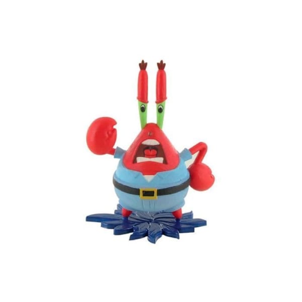 Mr Krabs Sponge Bob Comansi 8 cm statyett - Blandad inomhusleksak för vuxna från 3 år och uppåt