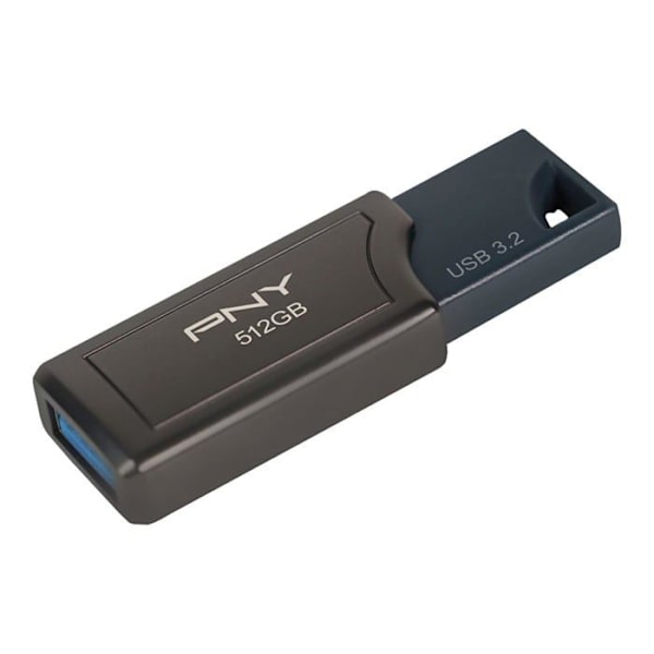 PNY Pendrive 512GB USB 3.2 PRO Elite V2 P-FD256PROV2-GE - 0751492665641 Svart