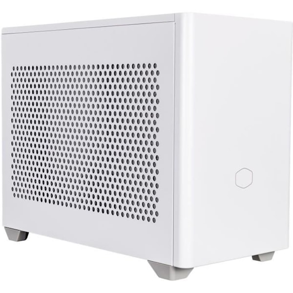 PC -fodral - COOLER MASTER - MasterBox NR200P - Vit - Mini -ITX - Stålpanel och härdat glas - Riser -kabel (MCB -NR200P -WGNN -S00)