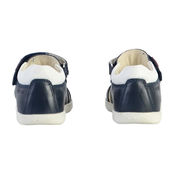 Sandaler Platta Läder Geox Macchia - Marin Marin 20