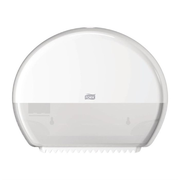 Tork Mini Jumbo toalettpappersdispenser vit Vit, klar