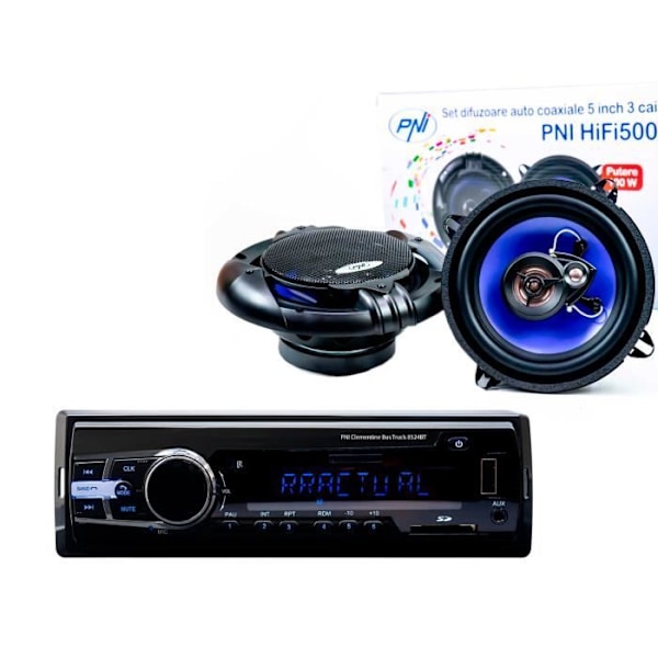 MP3 Player Radio Pack - PNI - Clementine 8524BT - 4x45W - 100W högtalare - Integrerad Bluetooth