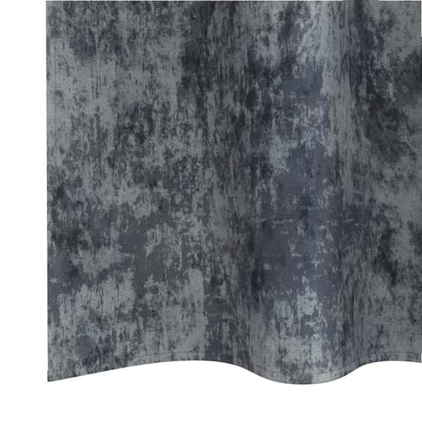 Gardiner 2 st med silvergrå ögla 245x140 cm