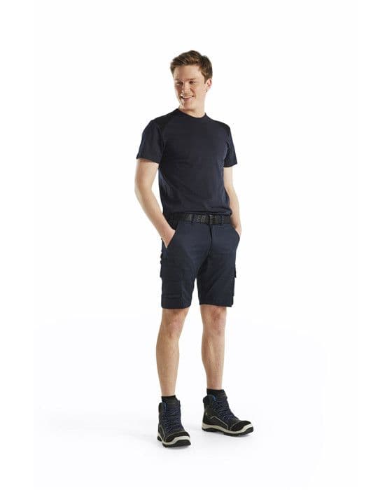 Short Industrie - Blaklader - Stretch 2D - Mörk Marin/ Svart - 64% Polyester - 33% Bomull Svart 44