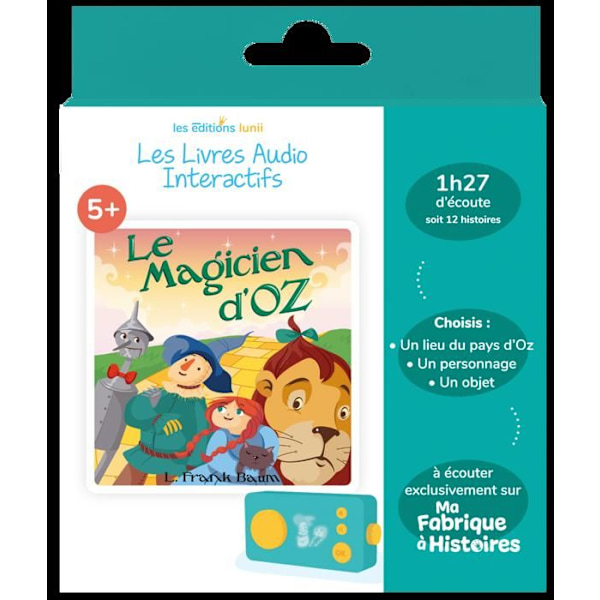 Educational Console - Lunii - The Wizard of Oz box set - Interaktiv ljudbok från 5 år