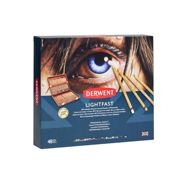 Färgpennor Derwent LightFast Set x48 Färg