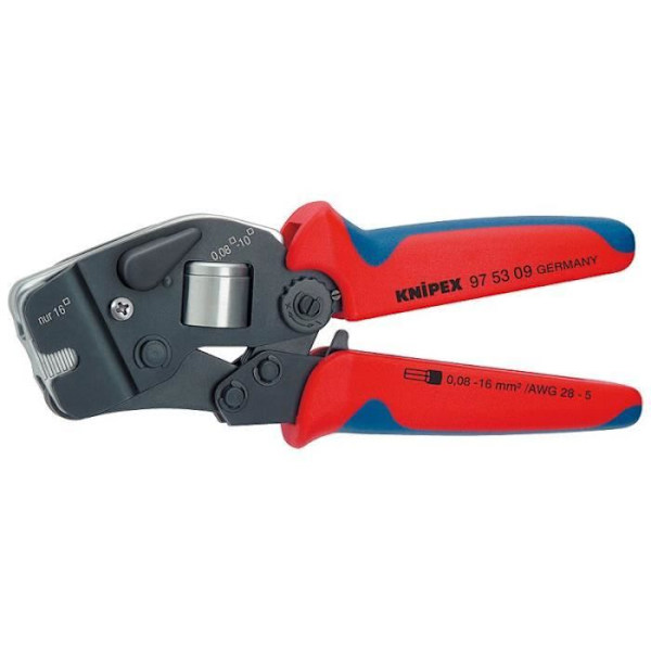 Självjusterande presstång för Knipex kabelhylsor - 97 53 09 SB