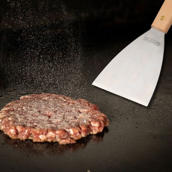 Spatula - FM Professional - ref. 21549 - Bøk - Rustfritt stål - 23,5 cm Grå