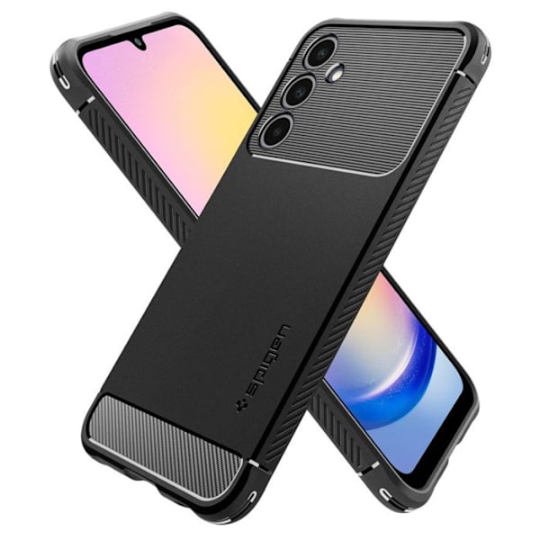 Coque Spigen Rugged Armor för Samsung Galaxy A25 5G (Svart) Matte svart