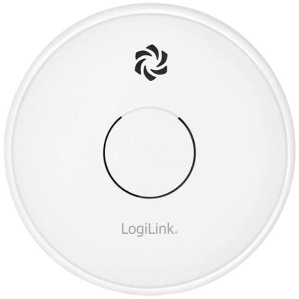 Röksensor - LOGILINK - SC0015 - Trådlös - Batteri - 85 dB - 8 m Vit