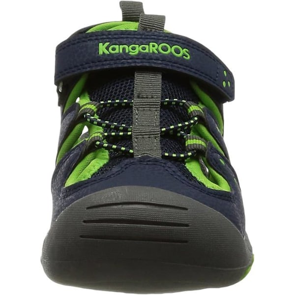 Sandal - Kängurur barfota - 18731-4054 - K-Trek, pojksandal DK Navy Lime 33