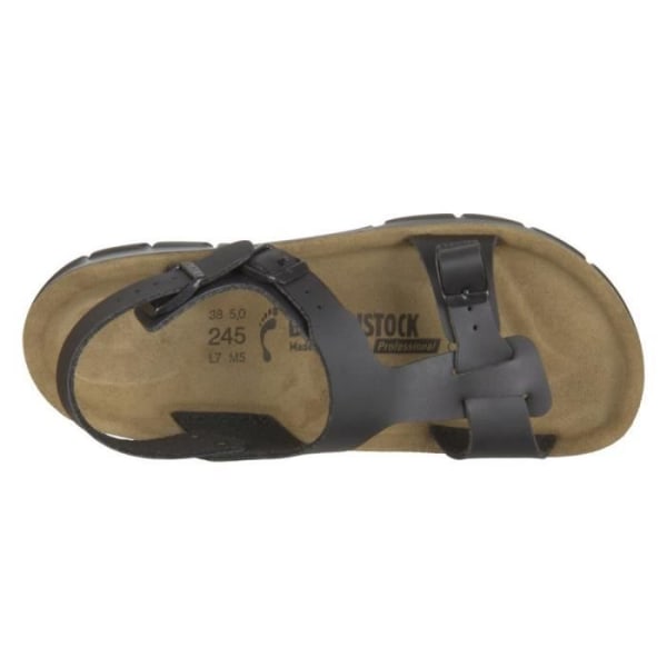 Damskor - BIRKENSTOCK Zaragossa Svart Birkoflor - Svart - Vuxen Svart 39