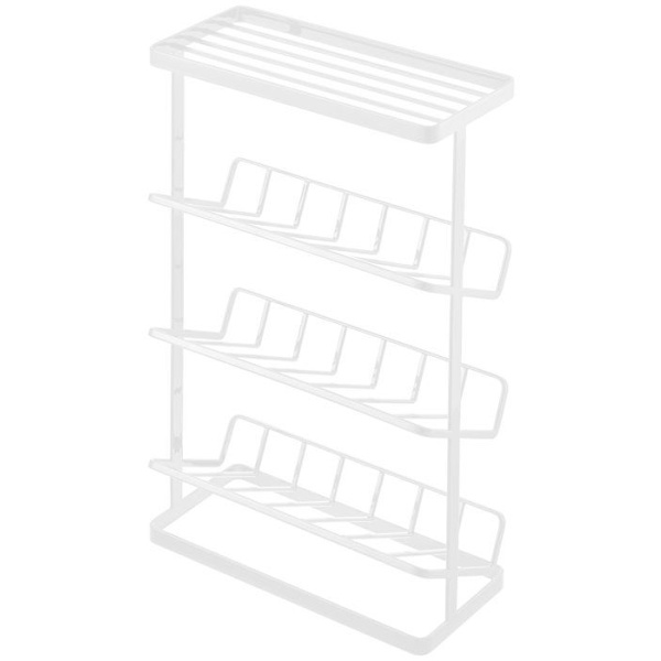 Yamazaki hållare för badrumstillbehör för hem - 2909 - Tower Shower Caddy, Vit