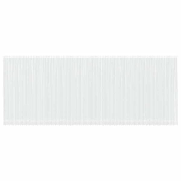 vidaXL Spetsgardin Vit 1200 x 300 cm Polyester 4107981